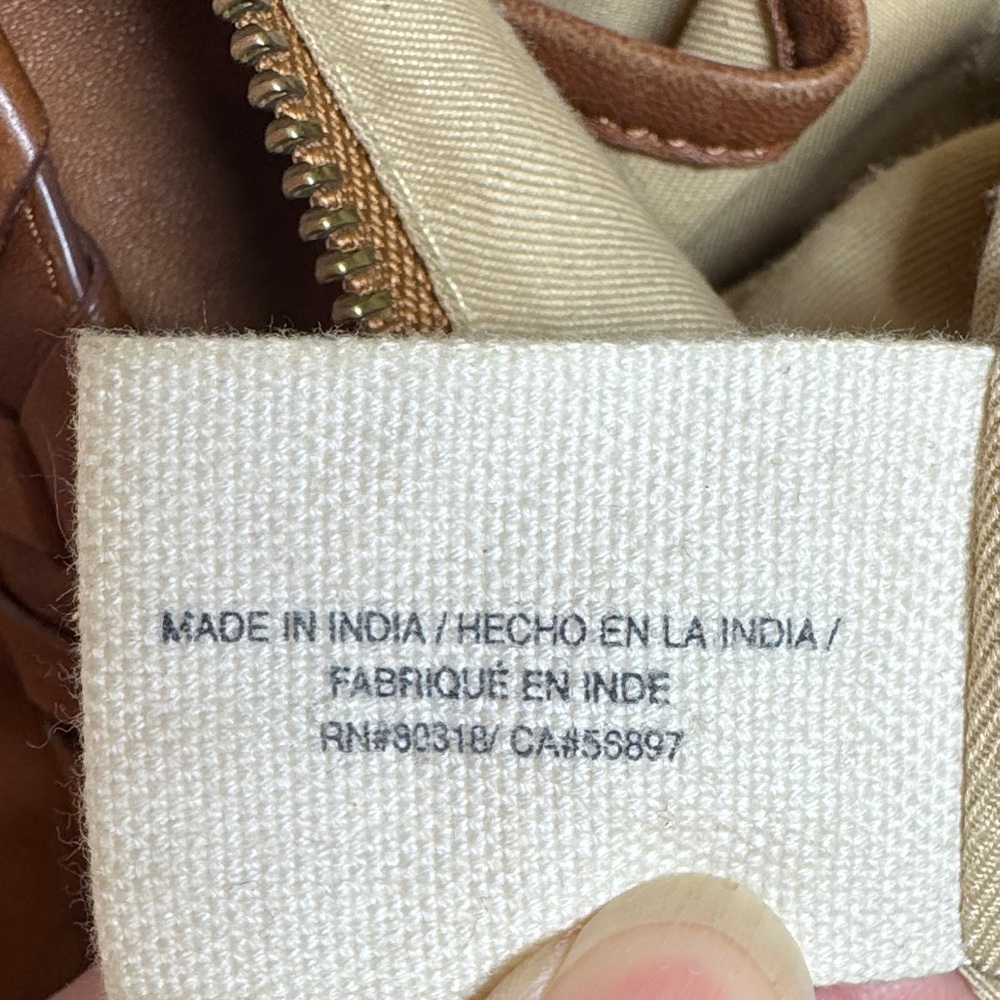 Lucky Brand Brown Leather Shoulder Bag - Picture 4 of 11